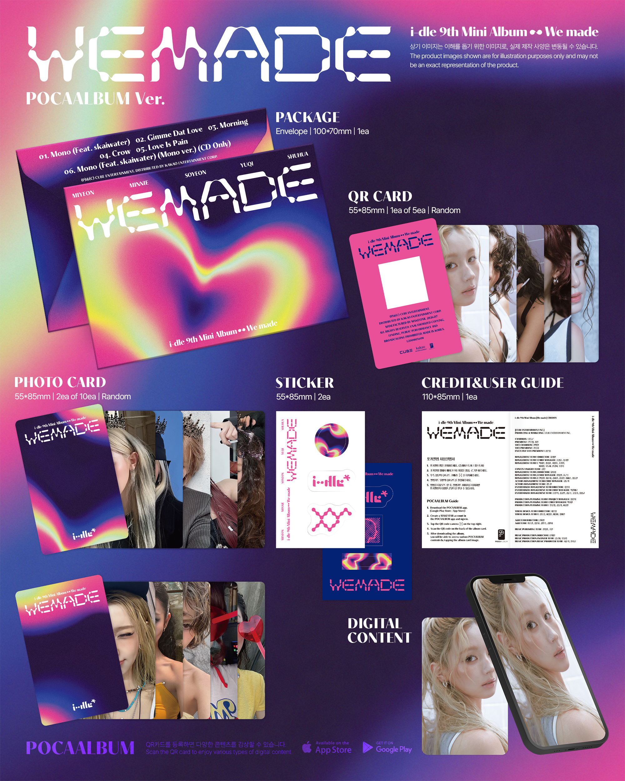 I-Dle: 9th Mini Album We Made (Poca Album) 8804775469978